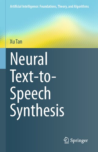 خرید و دانلود نسخه کامل کتاب Neural Text-to-Speech Synthesis
