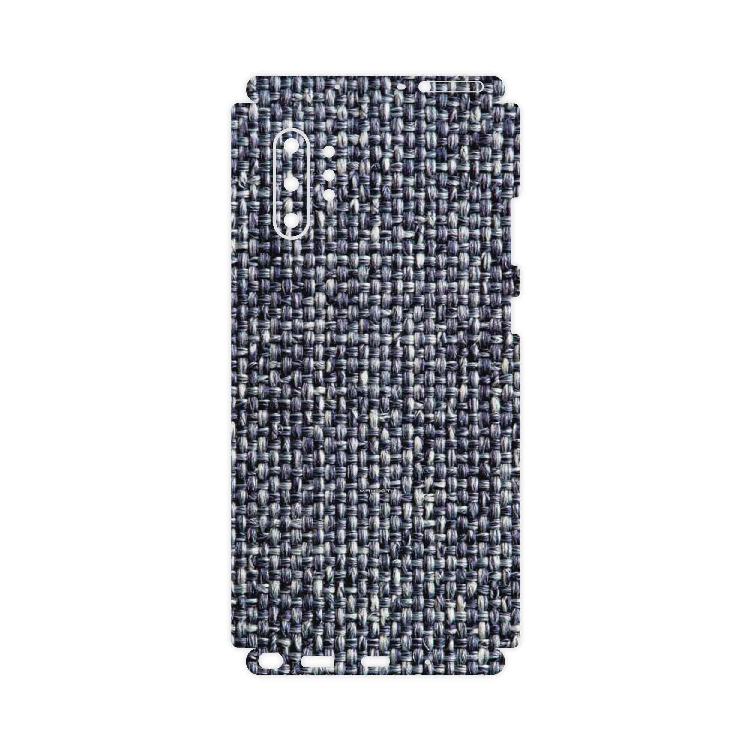 برچسب پوششی ماهوت مدل Fabric Texture 6-FullSkin مناسب برای گوشی موبایل سامسونگ Galaxy Note 10 Plus