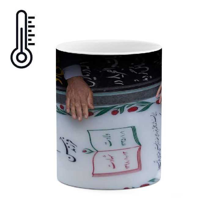 ماگ حرارتی طرح سردار شهید حاج قاسم سلیمانی  مدل mgph11747