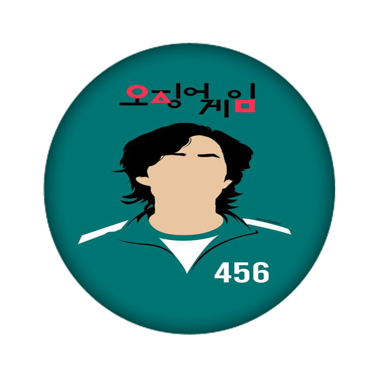 زیر لیوانی مدل Squid Game کد 2266