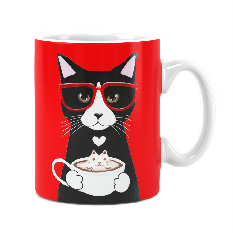 ماگ راویتا مدل گربه کد 1212