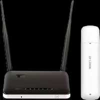 روتر بی‌سیم D-LINK 4G مدل DWR-116 به‌ همراه مودم 3G مدل DWM-157