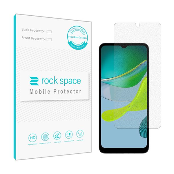 گلس موتورولا Moto E13 مدل هیدروژل مات برند راک اسپیس کد S