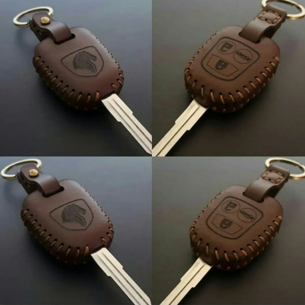 جاکلیدی وجاسوئیچی وریموتی چرم طبیعی  کاور سوئیچ  برای محافظ از سوئیچ 