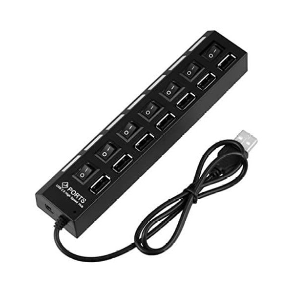 هاب 7 پورت USB 20 مدل HTEK7