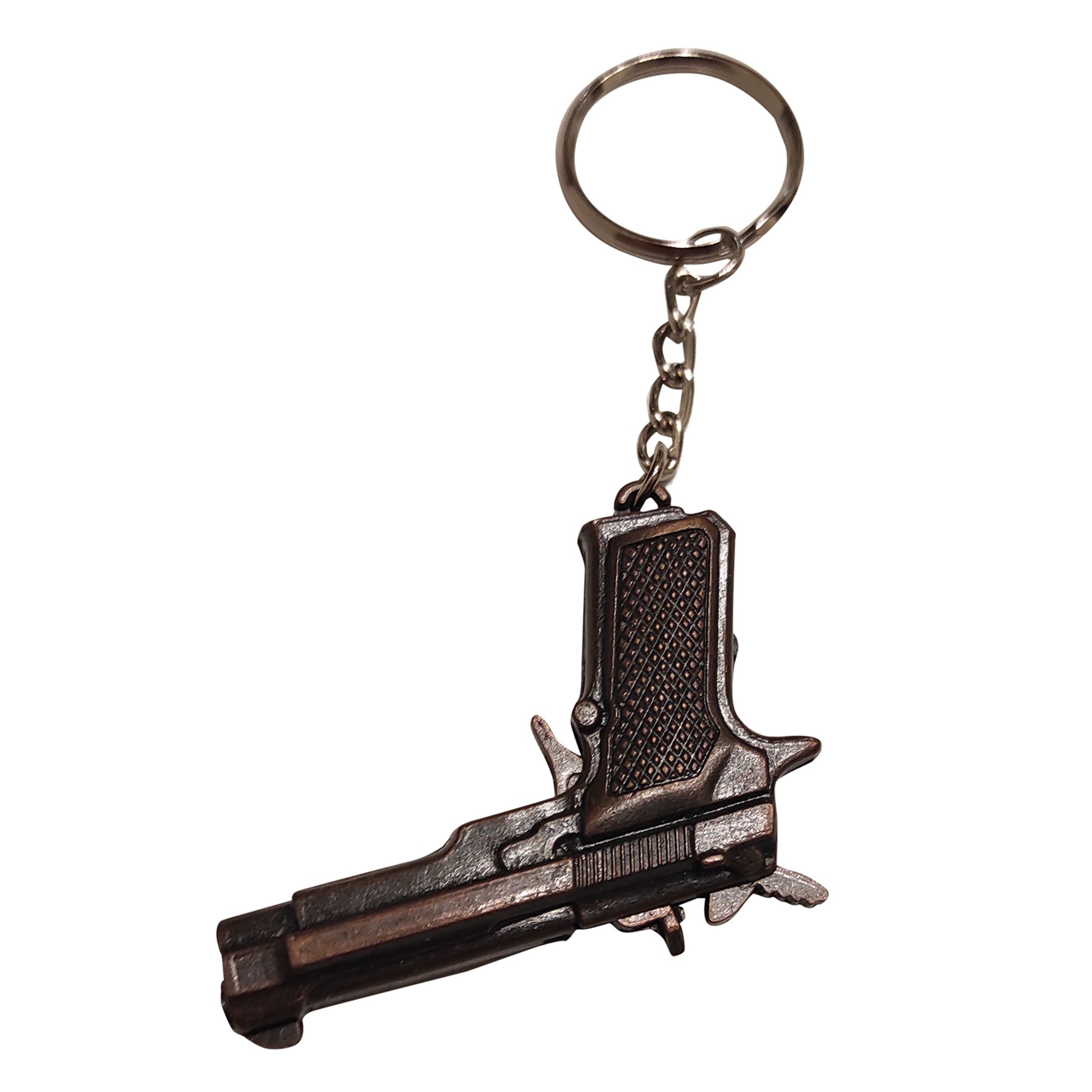 جاکلیدی فلزی طرح تفنگ کلت کوچک