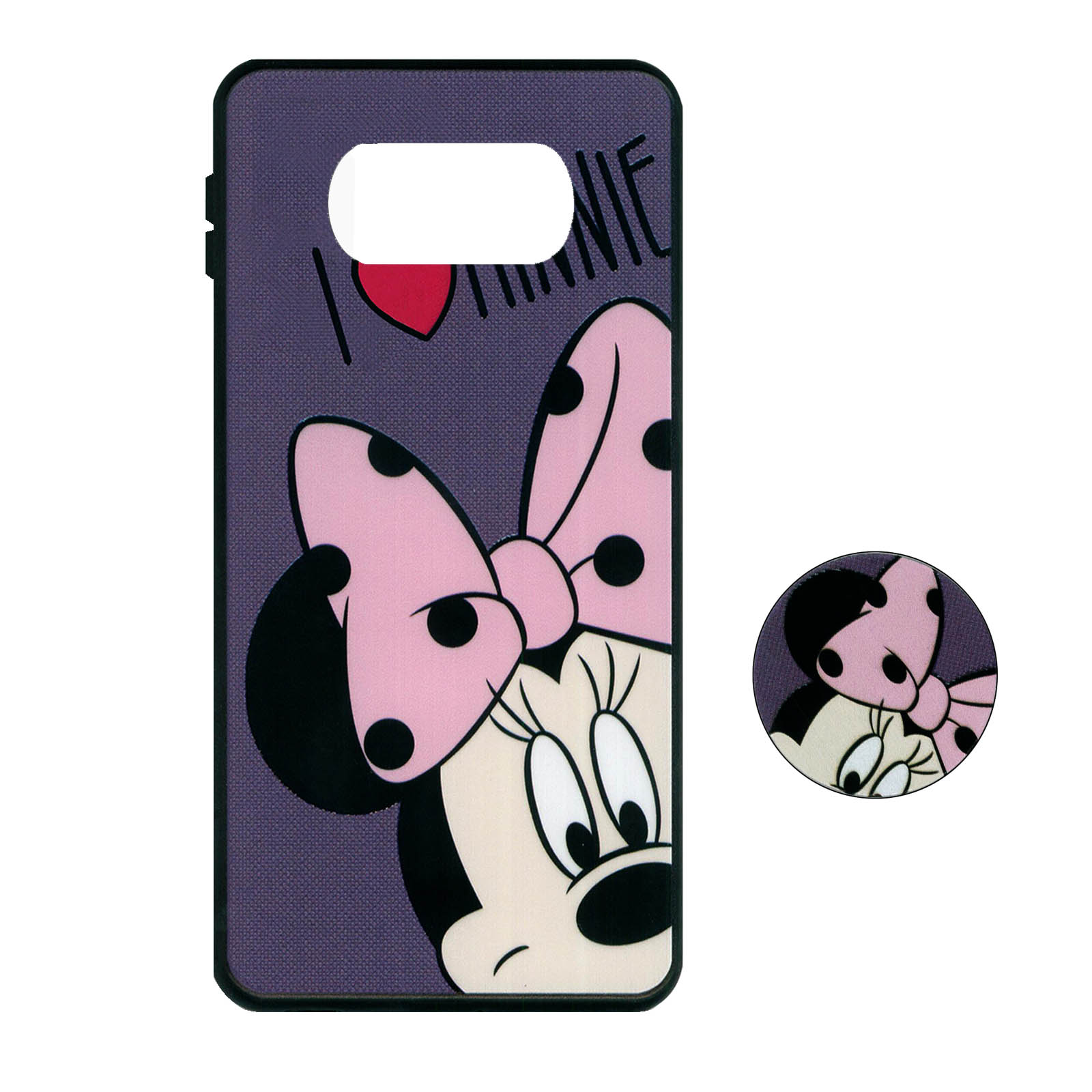 کاور طرح Minni Mouse کد 2999 مناسب برای گوشی موبایل شیائومی Poco X3  به همراه پایه نگهدارنده