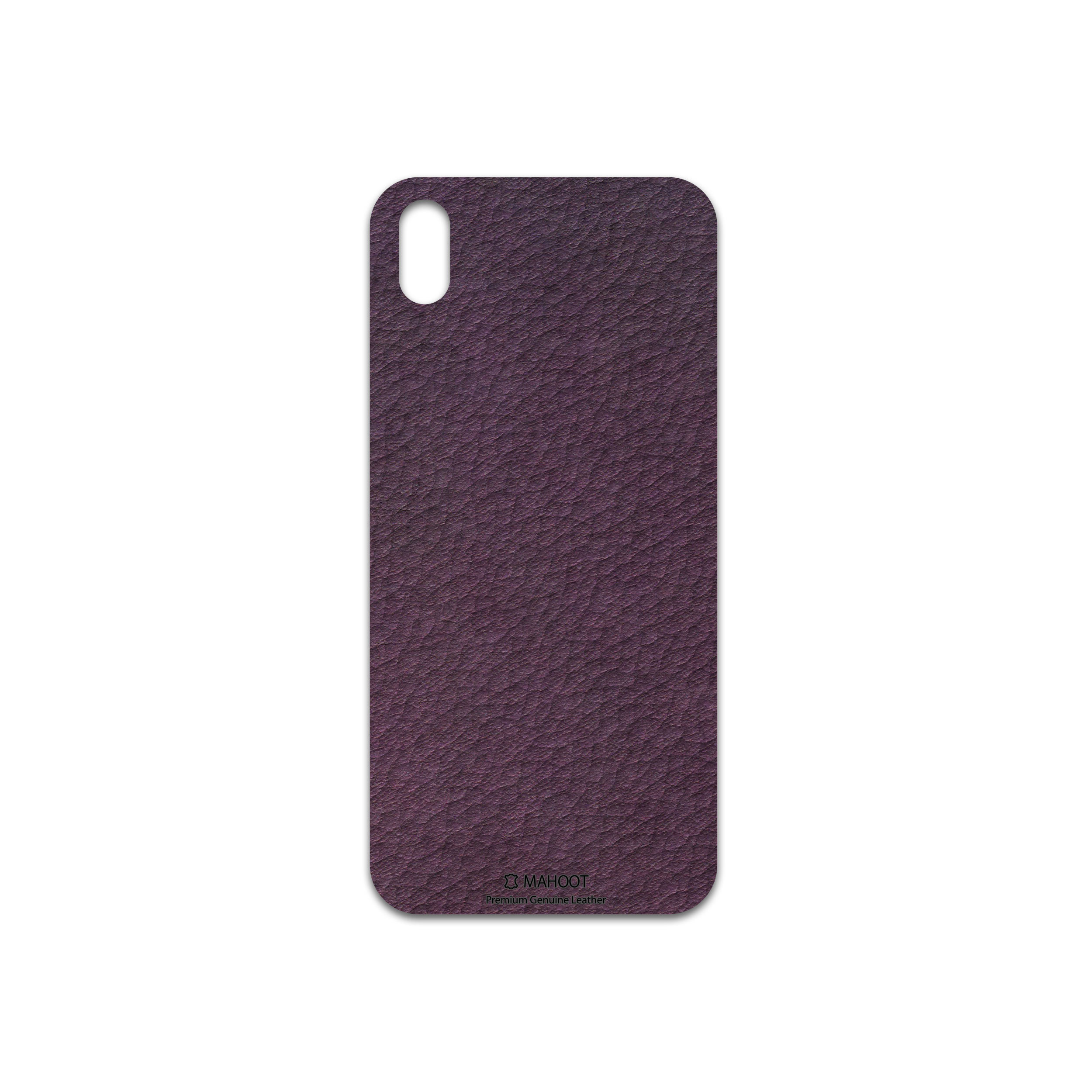 برچسب پوششی ماهوت مدل Purple-Leather مناسب برای گوشی موبایل هوآوی Y5 2019