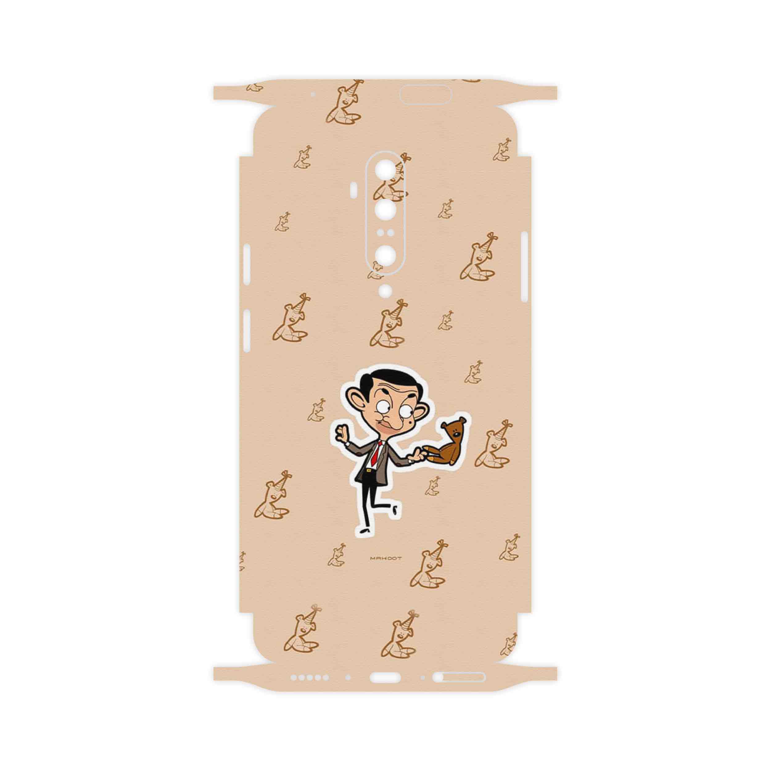 برچسب پوششی ماهوت مدل Mr.Bean-FullSkin مناسب برای گوشی موبایل وان پلاس 7T Pro
