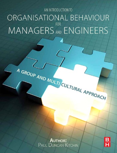 خرید و دانلود نسخه کامل کتاب An Introduction to Organisational Behaviour for Managers and Engineers: A Group and Multicultural Approach