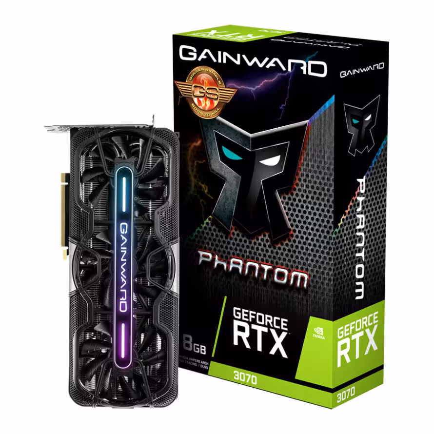 کارت گرافیک گینوارد GeForce RTX 3070 Phantom GS 8GB LHR