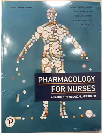 خرید و دانلود کتاب Pharmacology for Nurses, Third Canadian Edition Plus MyLab Nursing 3rd Edition