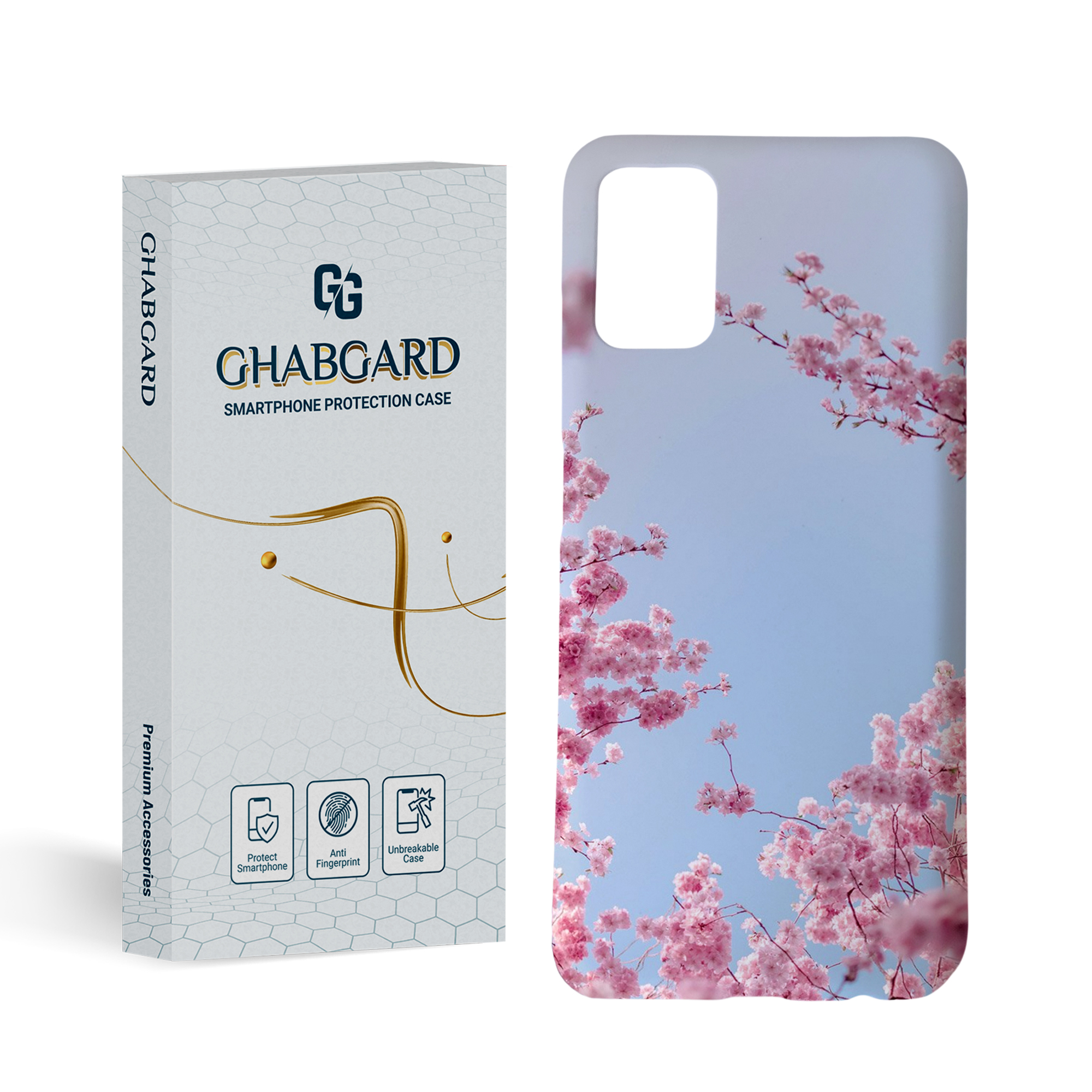  کاور قاب گارد مدل گل مناسب برای گوشی موبایل سامسونگ Galaxy A03 S   