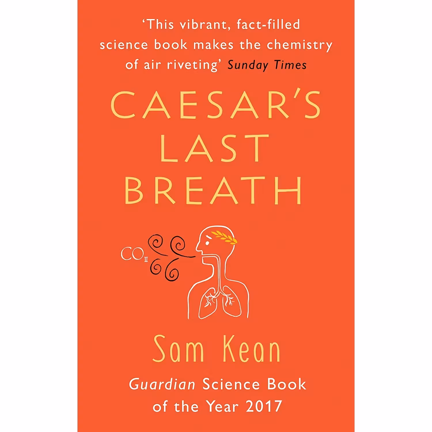 کتاب Caesar,s Last Breath اثر Sam Kean انتشارات black swan uk