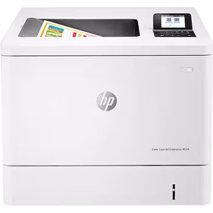 پرینتر اچ پی مدل LaserJet Enterprise M554dn لیزری رنگی