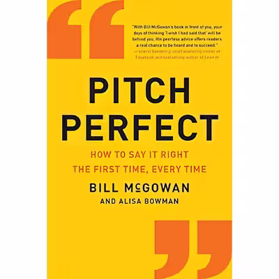 کتاب Pitch Perfect اثر جمعی از نویسندگان انتشارات Harper Business