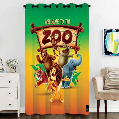 پرده مدل C3-50611 سایز 290x140 سانتی متر 