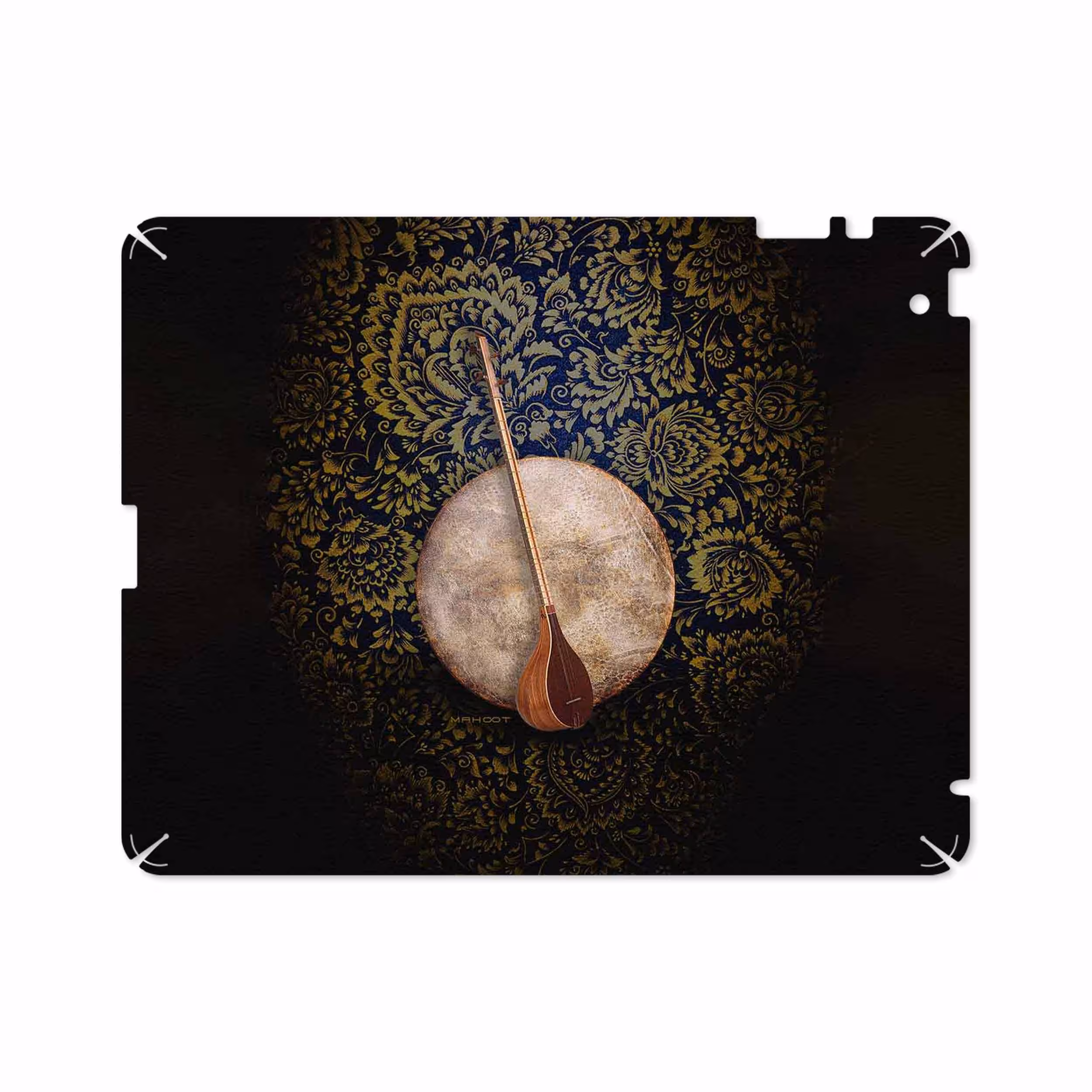 برچسب پوششی ماهوت مدل Setar-Daf-Instruments مناسب برای تبلت اپل iPad 2 2011 A1397