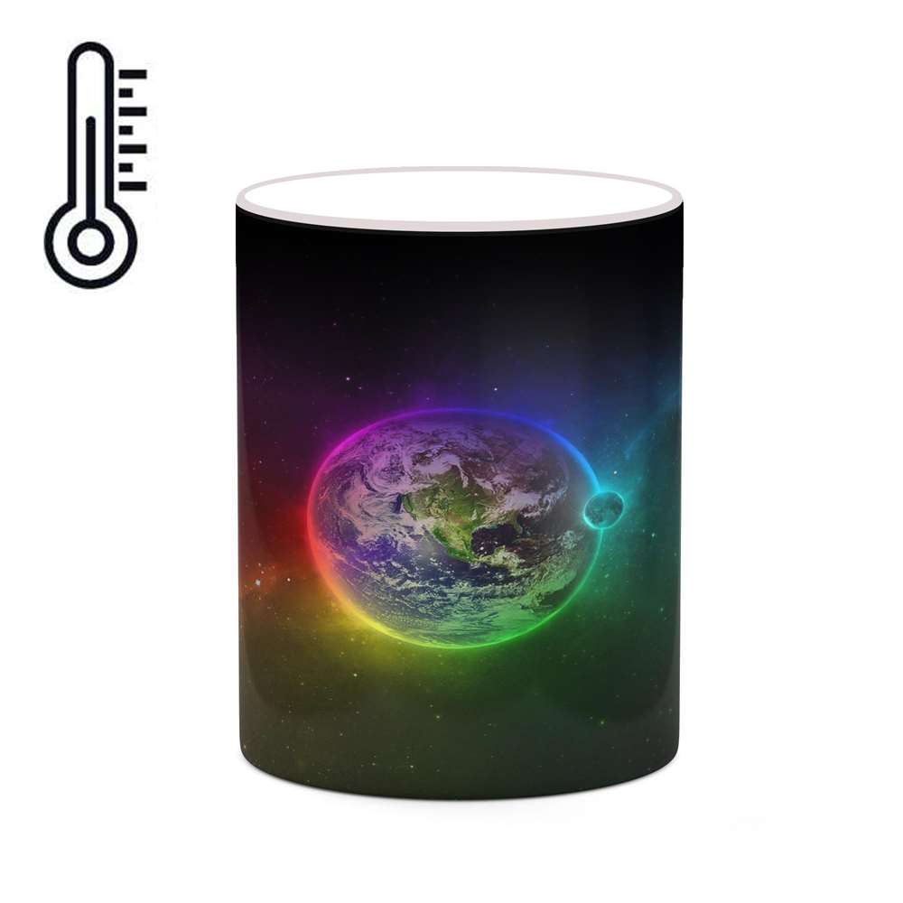 ماگ حرارتی کاکتی طرح فضا و کهکشان مدل mgh20214