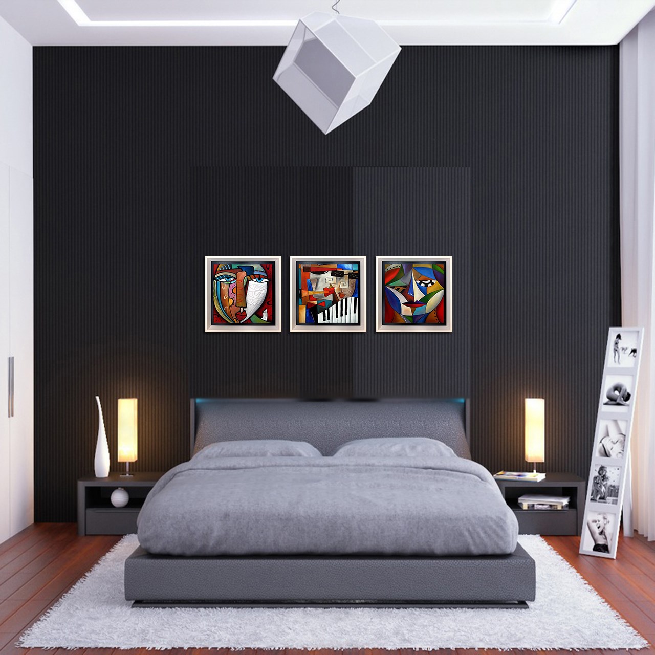 تابلو نگارین گالری کد P-30.30-16