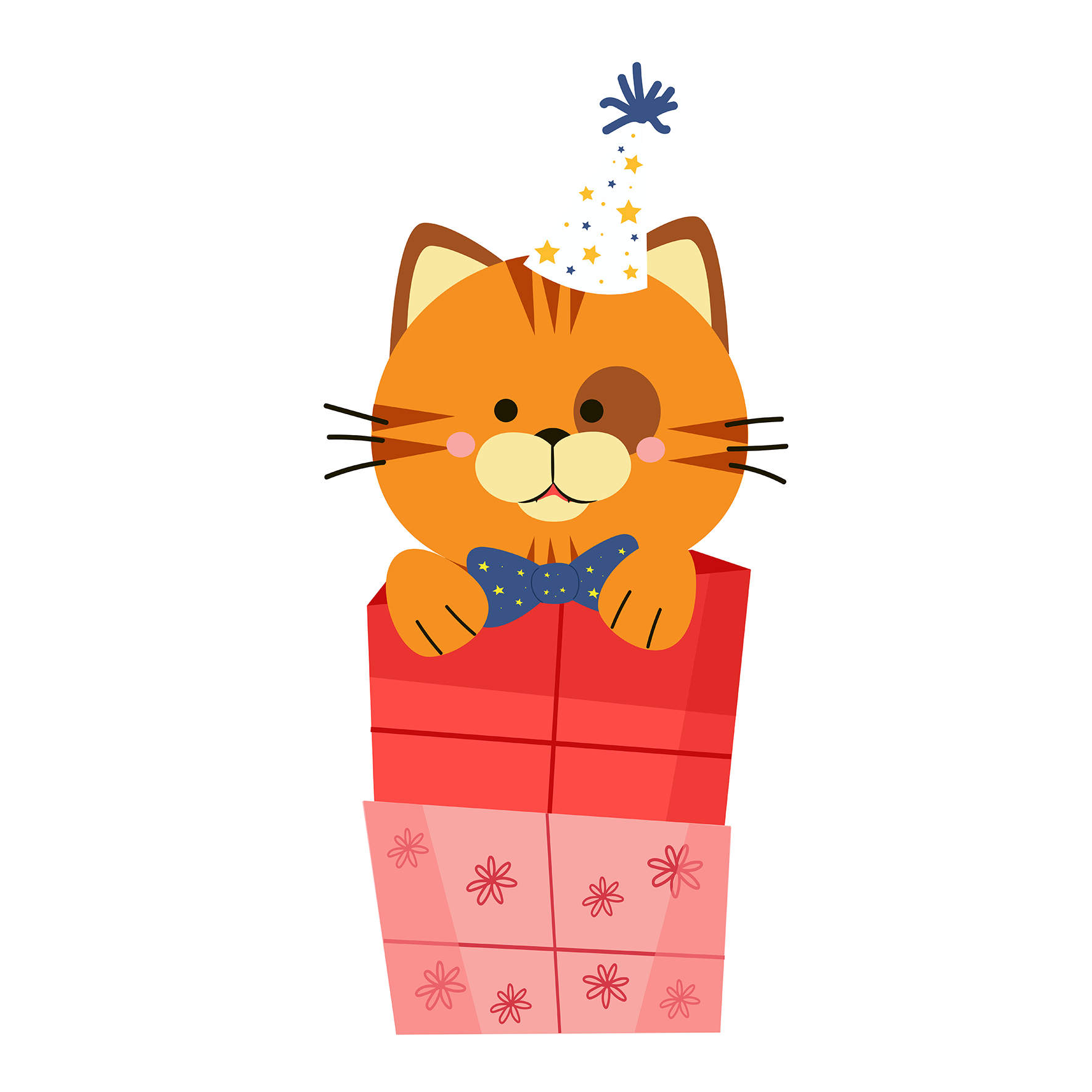  استند تولد رومیزی طرح گربه کد 424