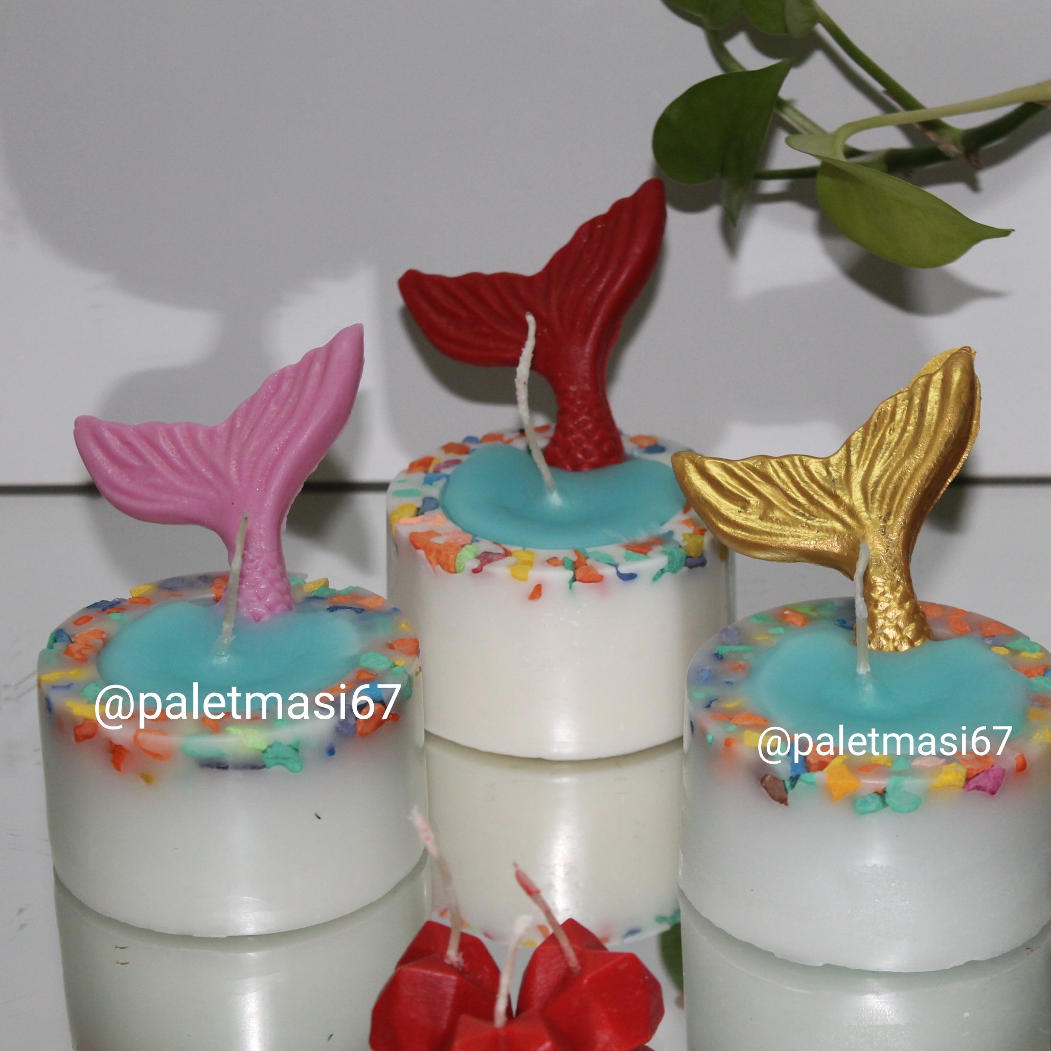 شمع حوضچه دم ماهی 