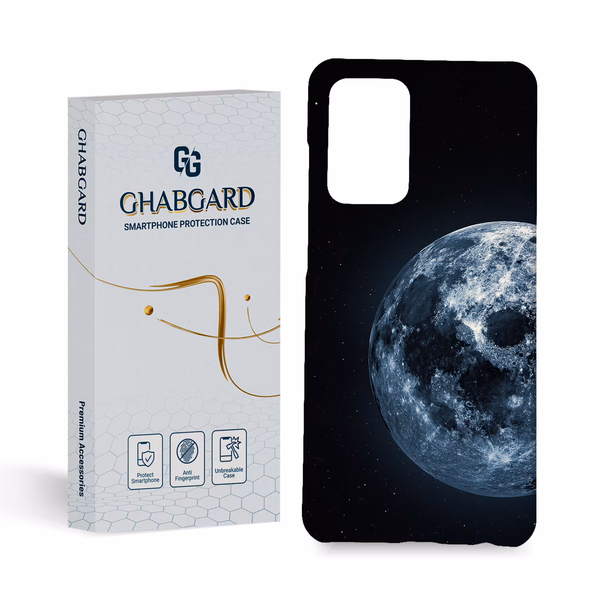 کاور گارد قاب مدل کهکشانی مناسب برای گوشی موبایل سامسونگ  galaxy a52