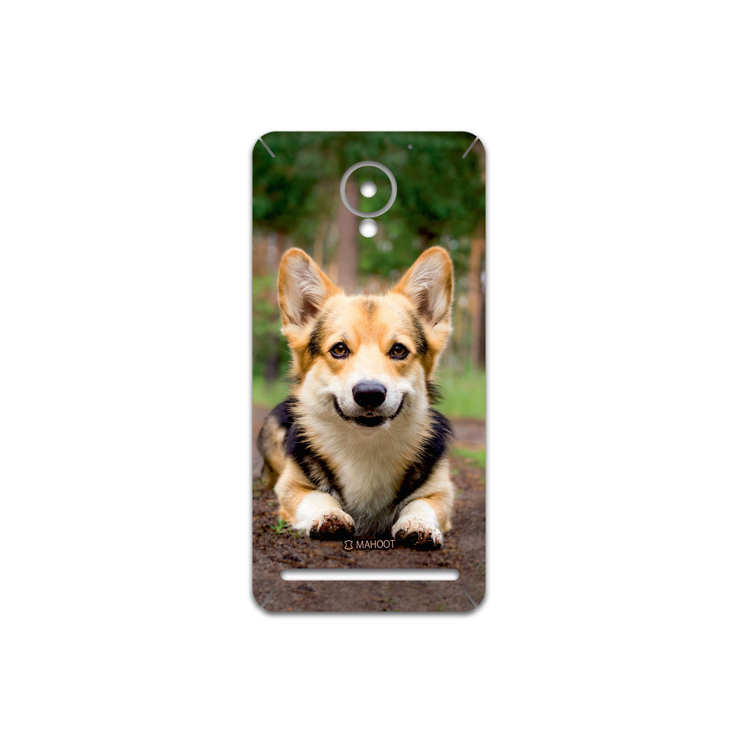 برچسب پوششی ماهوت مدل Dog-2 مناسب برای گوشی موبایل لنوو Vibe C2