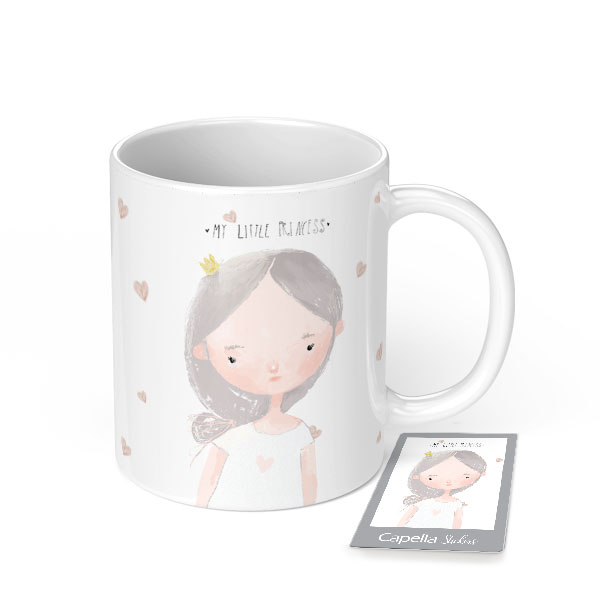 ماگ مگی مدل پرنسس پوپی به همراه استیکر