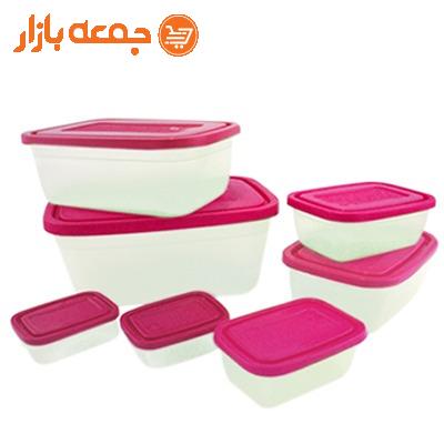 ظروف غذای چهارده تکه مایکروویو - فریزری