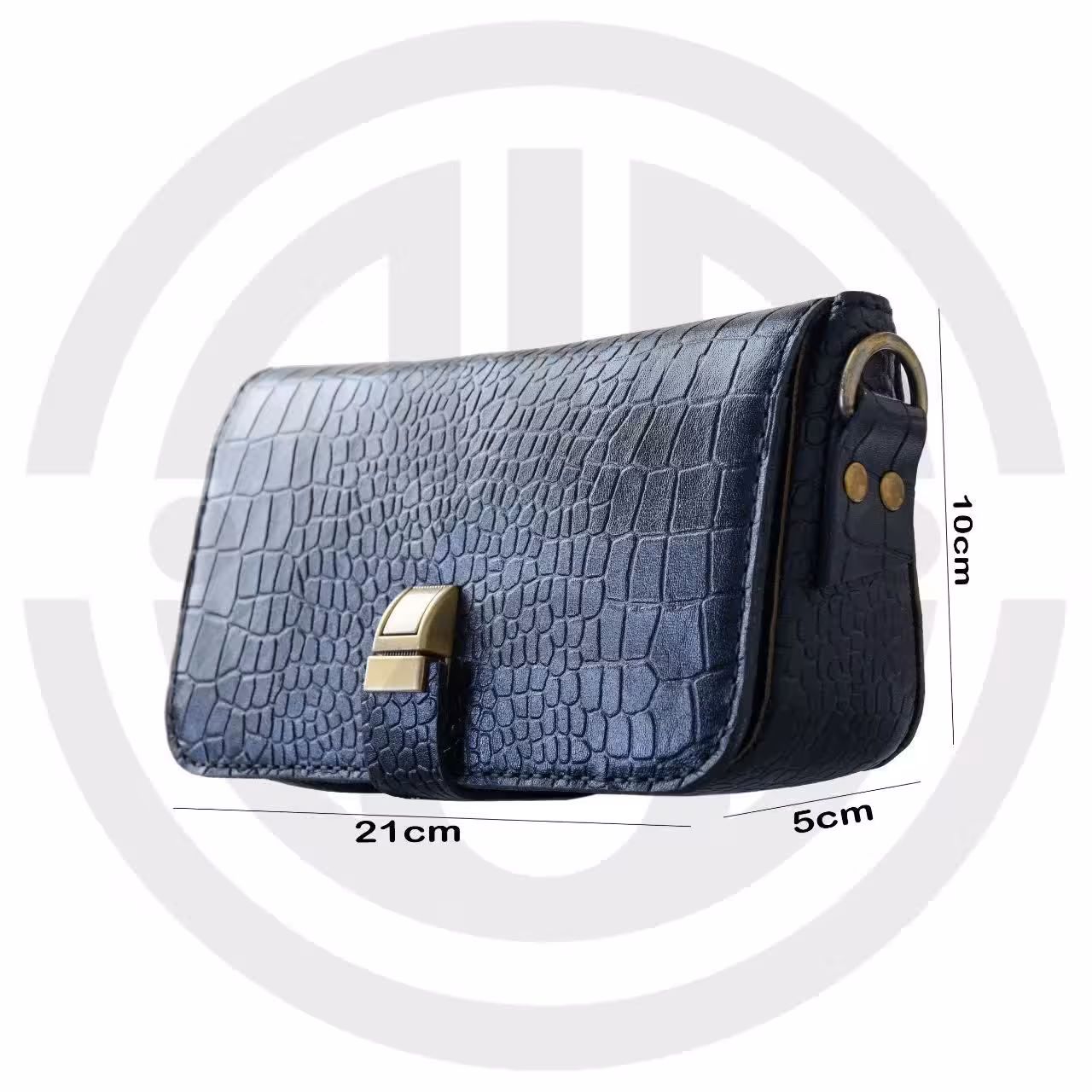 کیف رودوشی  زنانه چرم دست دوز کد B308