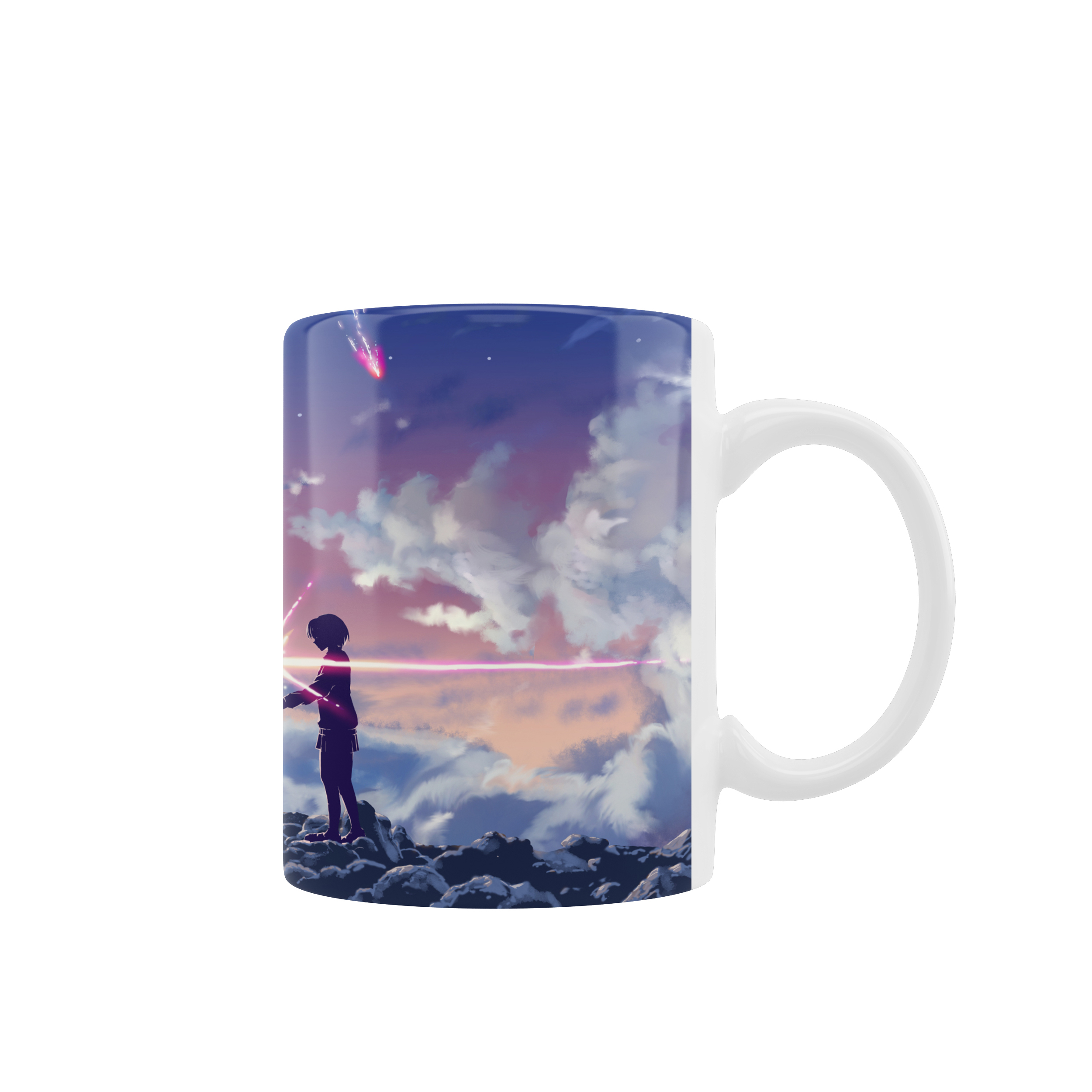 ماگ مدل لیگ انیمه ای طرح نام تو