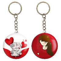 جاکلیدی خندالو مدل عاشقانه کد 18831886 مجموعه 2 عددی