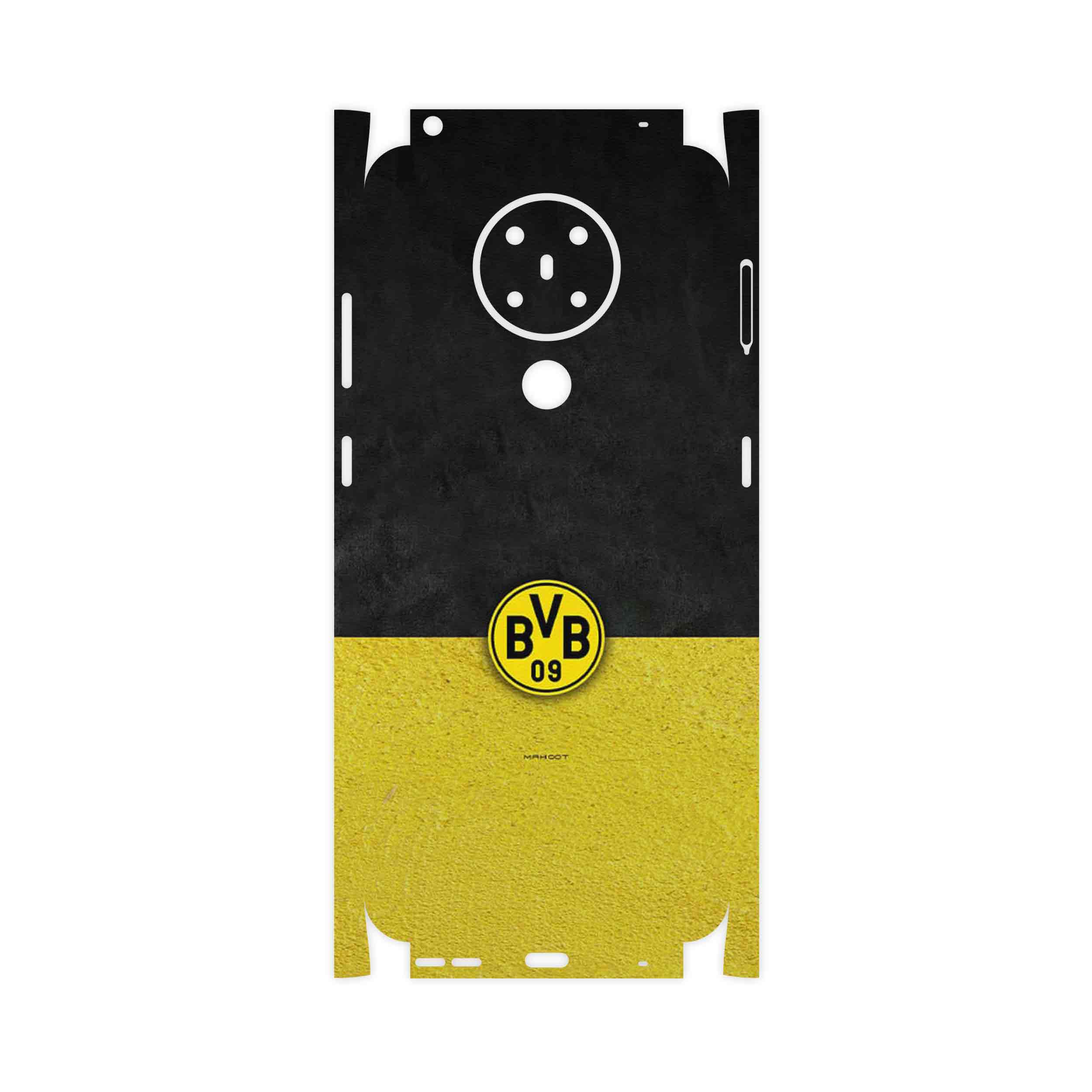 برچسب پوششی ماهوت مدل Borussia Dortmund FC-FullSkin مناسب برای گوشی موبایل نوکیا 5.3