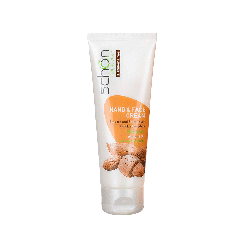 کرم دست و صورت روغن بادام شون مناسب پوست های معمولی تا خشک 75 میلی لیتر