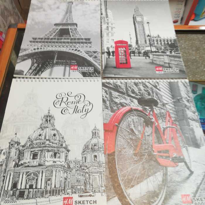 دفتر طراحی سایز A4 مارک باگاسیس