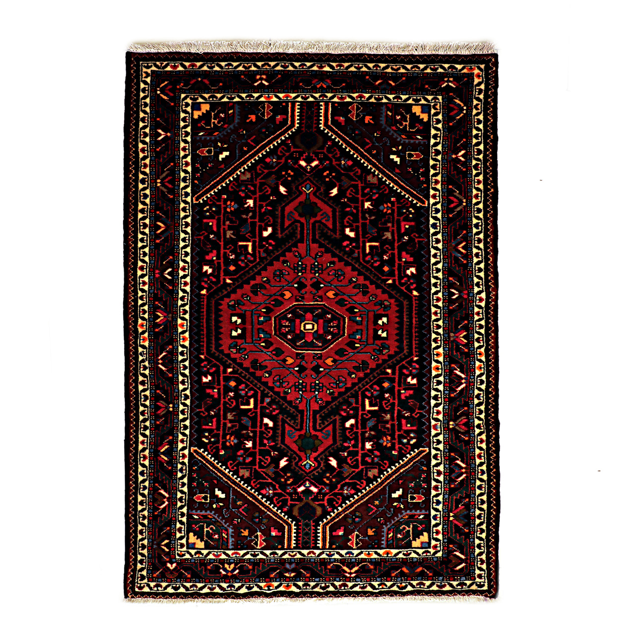 فرش دستبافت ذرع و نیم کد H1731