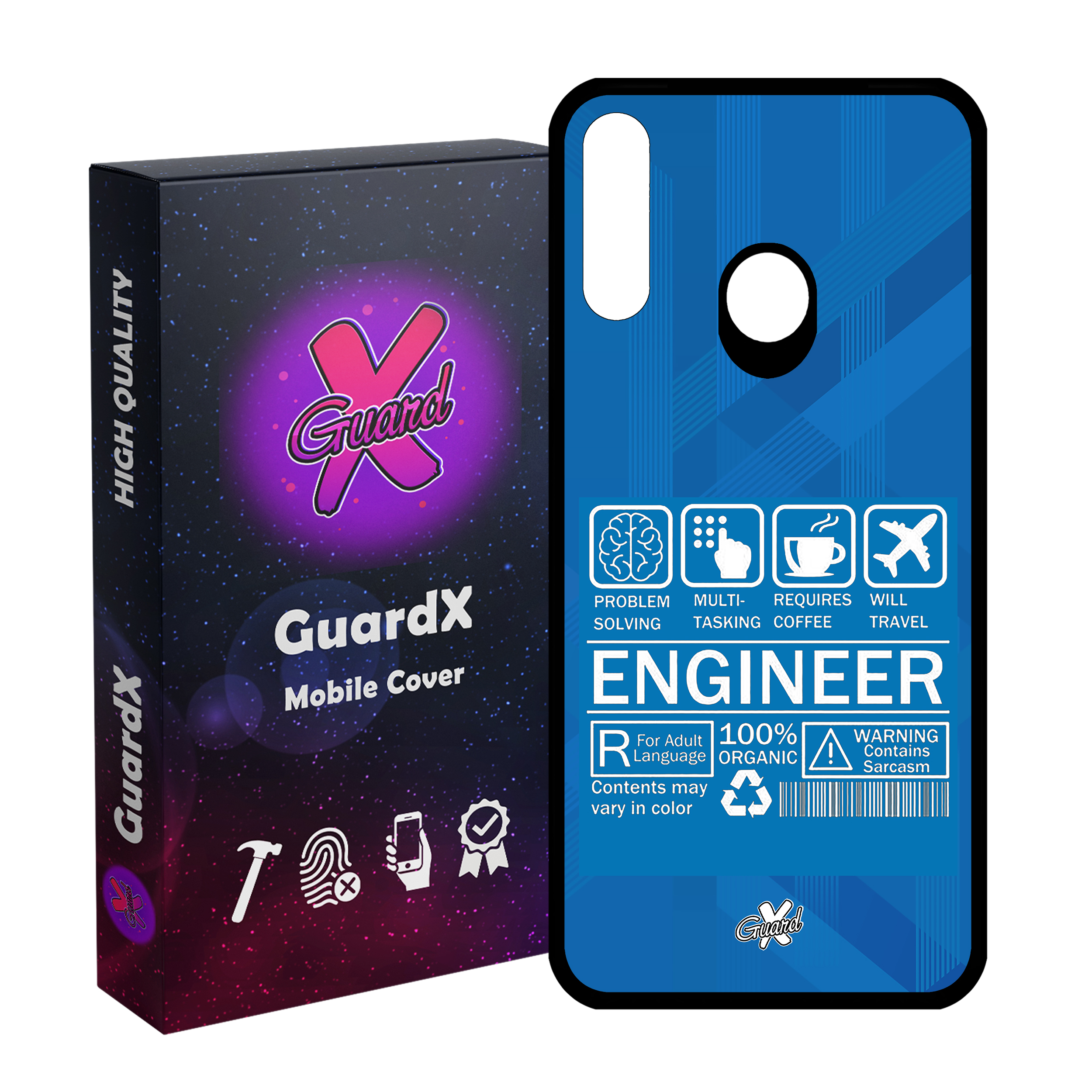 کاور گارد ایکس طرح مهندس مدل Glass10538 مناسب برای گوشی موبایل سامسونگ Galaxy A20s