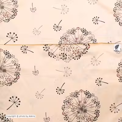 ملحفه آدنو مدل Dandelion کد IR119 یک نفره سایز 140x240 سانتی متر