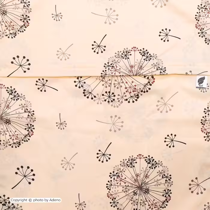 ملحفه آدنو مدل Dandelion کد IR119 یک نفره سایز 140x240 سانتی متر