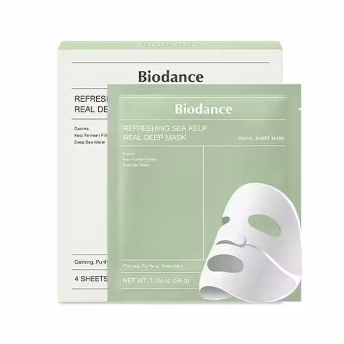 ماسك صورت شاداب كننده جلبک دريايي بايودنس Biodance
