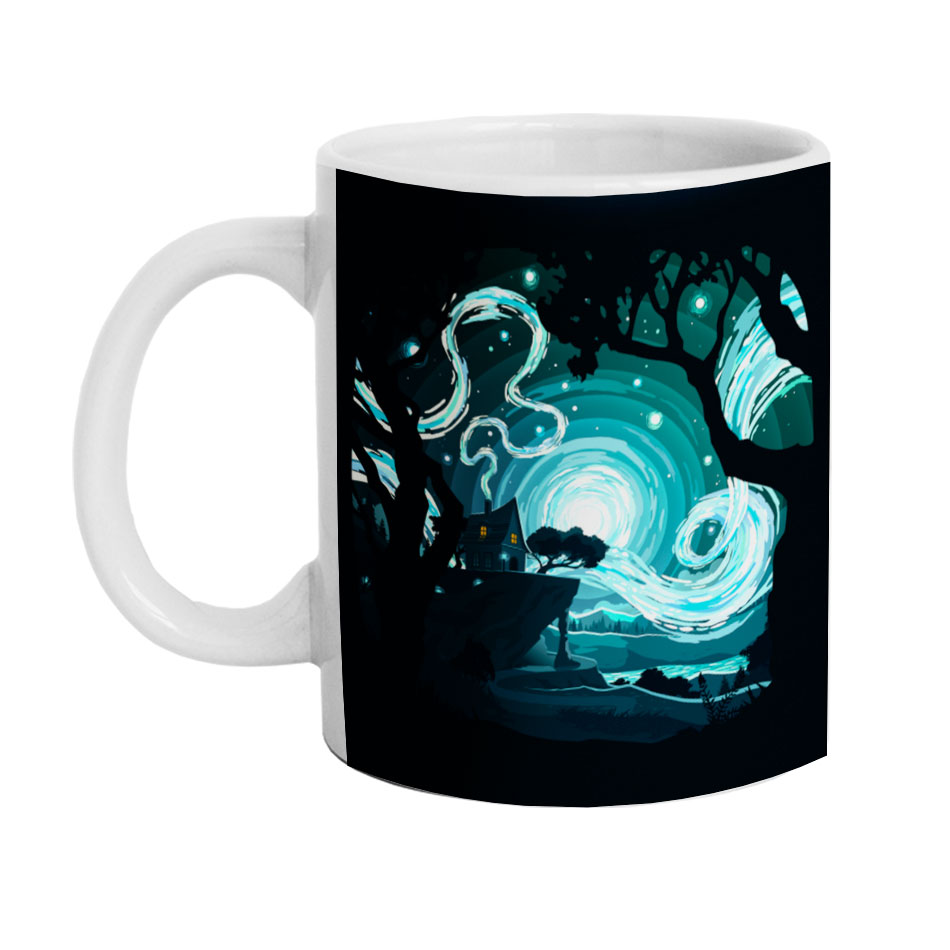 ماگ دارلی طرح کهکشان کد M989