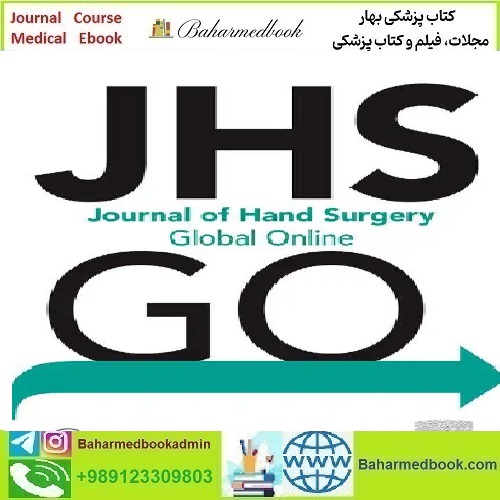 Journal of Hand Surgery Global Online Volume 5 Issue 1 to 4 202