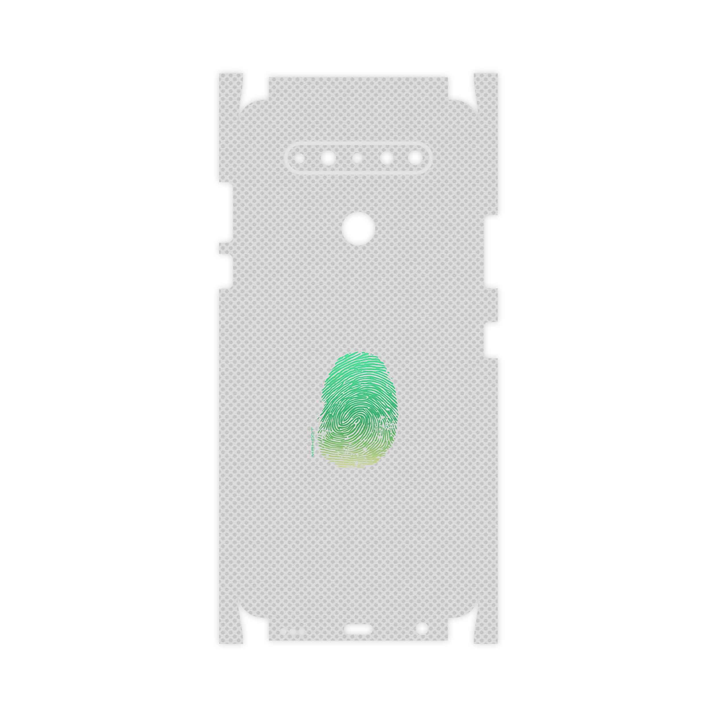برچسب پوششی ماهوت مدل Minimal Fingerprint-FullSkin مناسب برای گوشی موبایل ال جی K51s