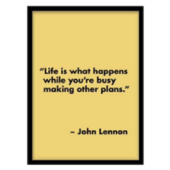 قیمت و خرید تابلو دکوراتیو مدل تایپوگرافی مینیمال کد 1858