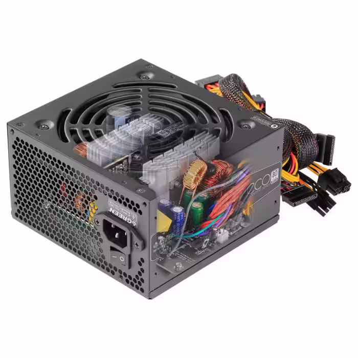 منبع تغذیه کامپیوتر گرین مدل POWER 400 ECO GREEN