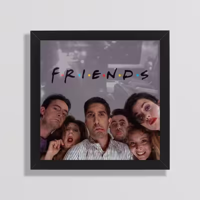 تابلو طرح سریال Friends مدل Jm34
