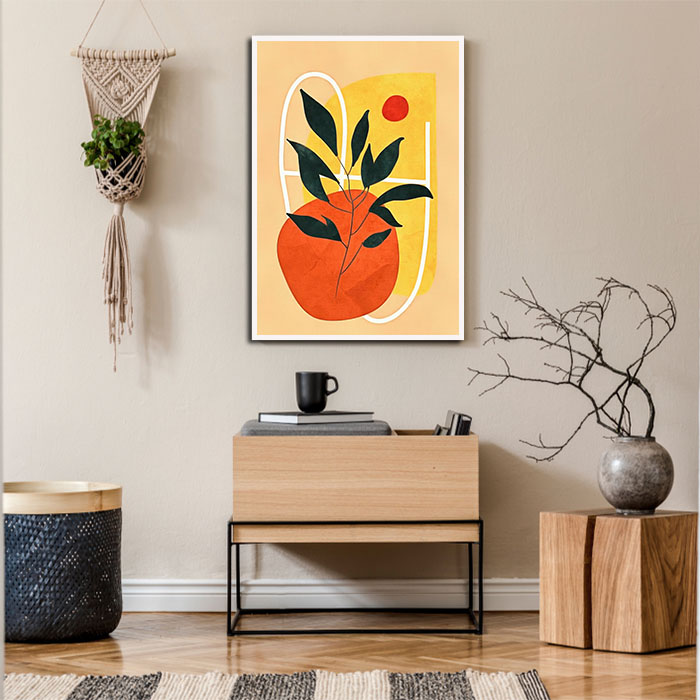 تابلو طرح مينيمال آرت كد 202052