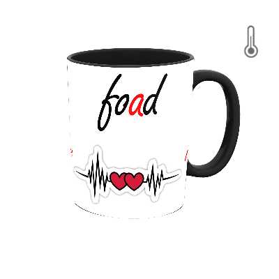 ماگ حرارتی طرح اسم فؤاد