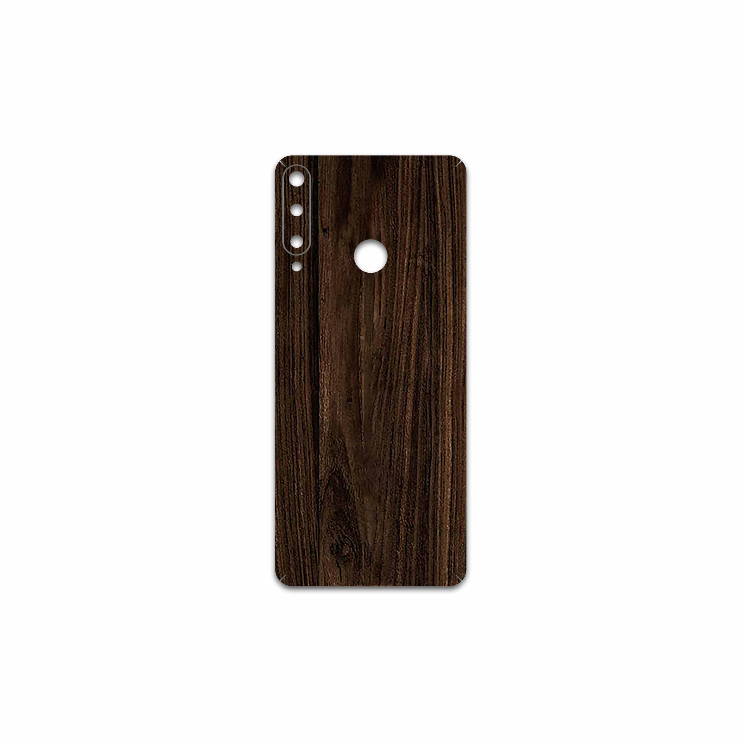 برچسب پوششی ماهوت مدل Dark Walnut Wood مناسب برای گوشی موبایل هوآوی Y6p